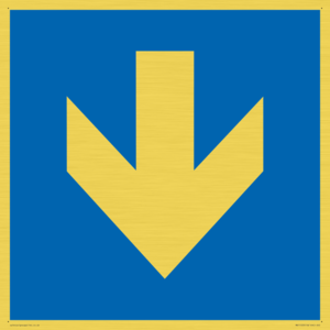 Custom Mandatory: Down arrow